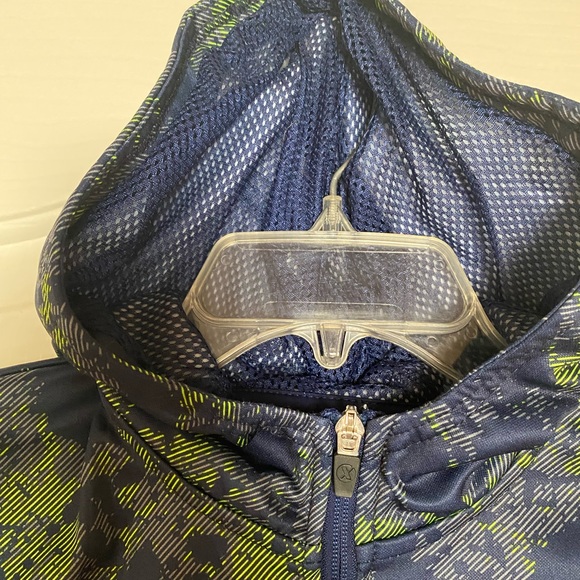 Xersion Boys Full Zip Hoodie Light Jacket Camo American Navy Size M 10/12 reg - Picture 11 of 12
